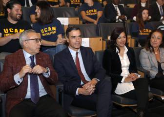 Pedro Sánchez respaldó la labor de ayuda del COE