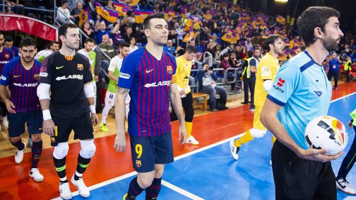 Todo el mundo profesional objetivo Barcelona - Palma: horario, TV y cómo ver en directo el fútbol sala - AS.com