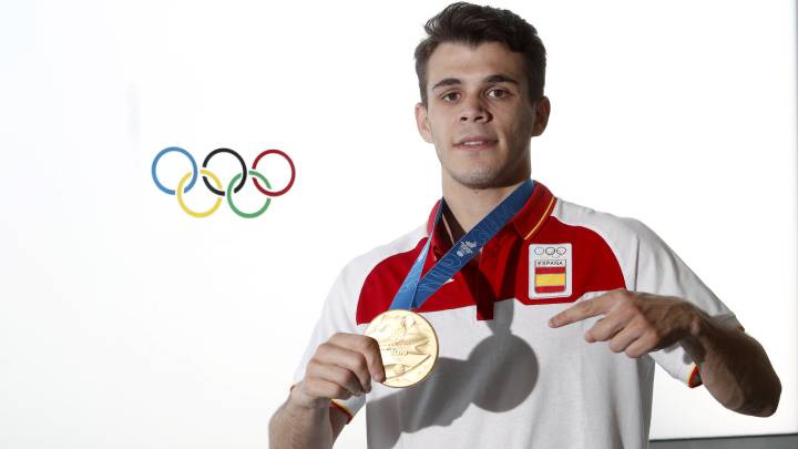 Entrevista con Gabriel Escobar tras ganar el Europeo de boxeo olímpico.