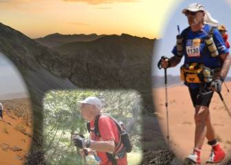 Jaume Amiel, el cazador de kilómetros: del maratón de Sables al de trail... ¡con 75 años!
