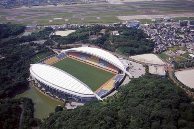 Hakatanomori Football Ground.