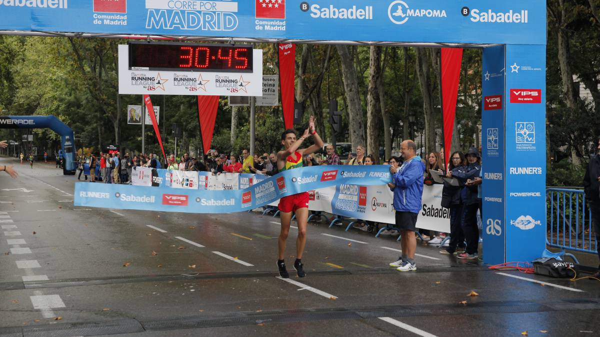 Yago Rojo gana 'Madrid Corre...' ante 10.000 corredores