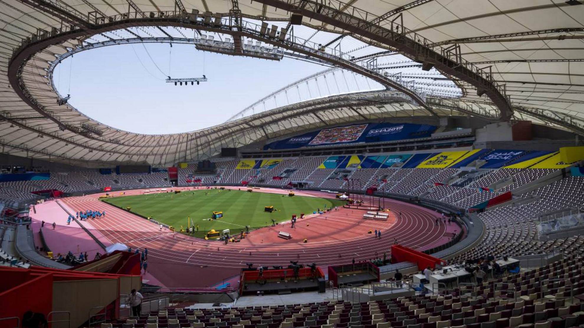 Doha examina la nueva vida del atletismo sin Bolt