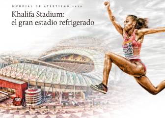 Cómo funciona la refrigeración del Khalifa Stadium de Doha