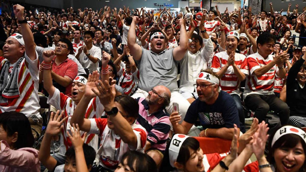 Japón sonríe al rugby