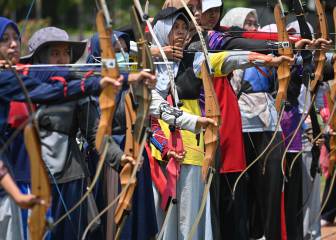 El tiro con arco, un deporte que florece en Indonesia