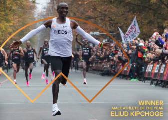 Kipchoge repite como atleta del año por bajar de dos horas