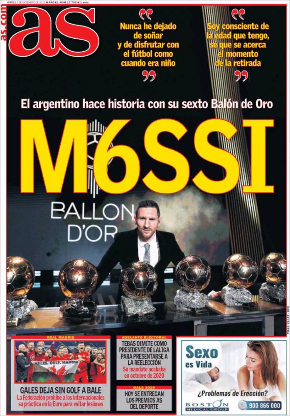 Mejores portadas deportivas de 2019.