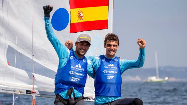 Jordi Xammar y Nicolás Rodríguez: oro en el 470