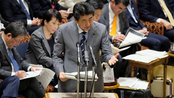 Shinzo Abe: "Nunca hemos considerado aplazar los Juegos de Tokio por el coronavirus"