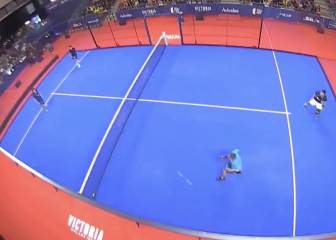 Pocas veces se había visto algo así: vean la barbaridad de punto en la final de Marbella