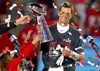 Los siete trofeos Vince Lombardi de Tom Brady en imágenes