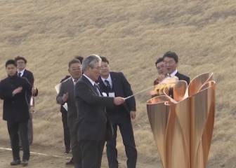 La llama olímpica llega a Tokio a espensas de lo que pueda ocurrir