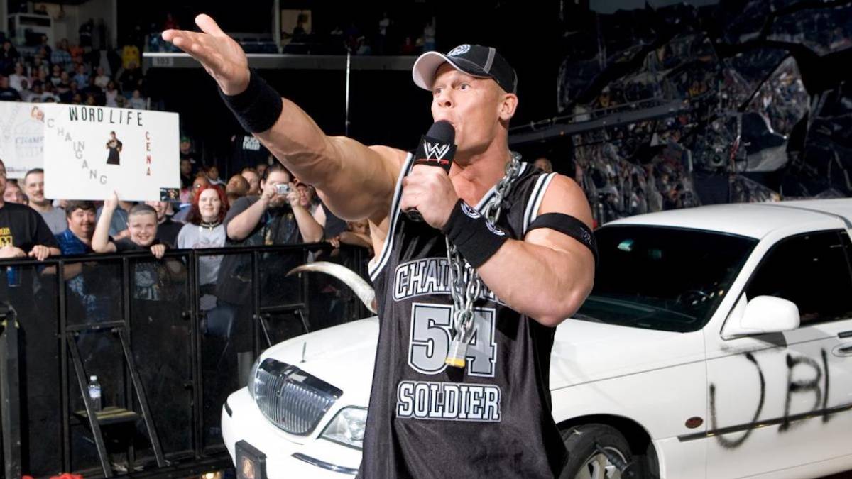 John Cena salvó su carrera al rapear sobre una lata de atún