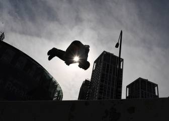 Parkour en Londres en tiempos del coronavirus