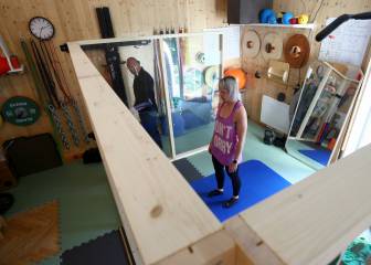 Entrenamiento de kickboxing a salvo del COVID-19