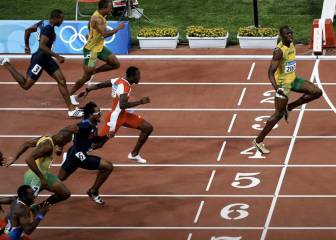 Bolt uses Olympic gold sprint as social distancing reminder
