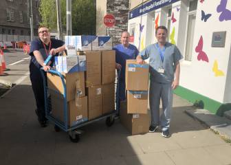 Los hospitales de Irlanda vibran con McGregor por donar un millón de libras en material