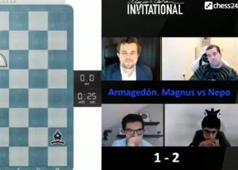 Carlsen pasa de un nuevo bochorno a auparse al liderato