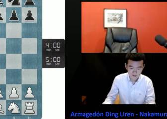 Nakamura, Ding y Caruana, a semifinales con Carlsen