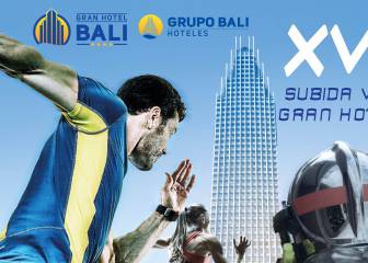 Suspendida la subida vertical al Gran Hotel Bali de Benidorm