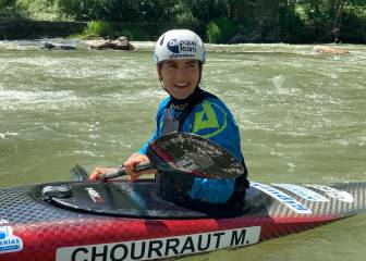 La campeona olímpica Maialen Chourraut vuelve a entrenar 