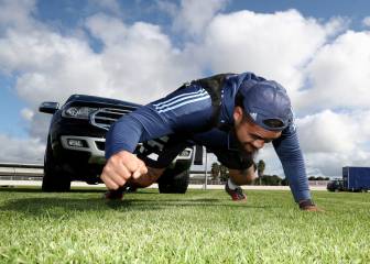 El entrenamiento extremo de un All Black en solitario