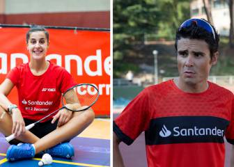 Carolina Marín y Javier Gómez Noya siguen pensando en el sueño olímpico de Tokio 2021