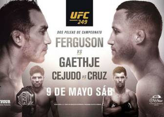 UFC 249: cartelera, horario, TV y cómo ver el Ferguson - Gaethje
