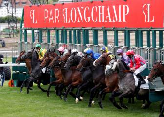 Vuelven las carreras al hipódromo de Longchamp