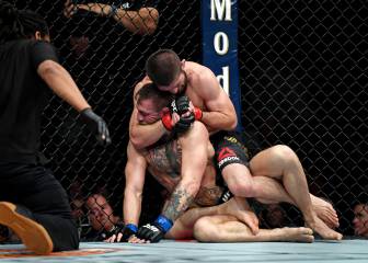 McGregor ataca a Khabib y éste le responde: 