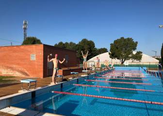 La natación vuelve a la piscina: 