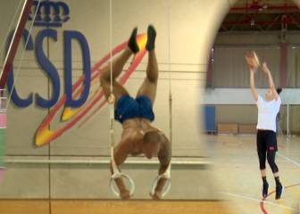 La solitaria vuelta a los entrenamientos de los atletas de élite en el CAR de Madrid