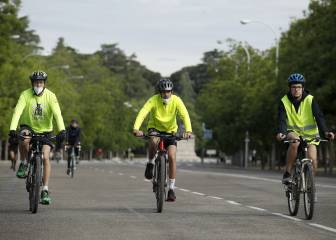 ¿Es obligatoria la mascarilla para salir a correr o ir en bici?