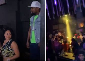 Mayweather monta una fiesta sin respetar la distancia social