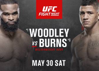 UFC Las Vegas: cartelera, horario TV y cómo ver Woodley - Burns