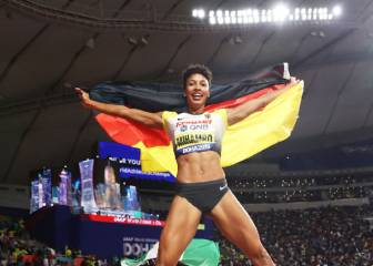 Carl Lewis entrenará a Mihambo, campeona mundial de longitud