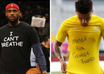 El mundo del deporte se vuelca con George Floyd: Mbappé, LeBron, Gasol...