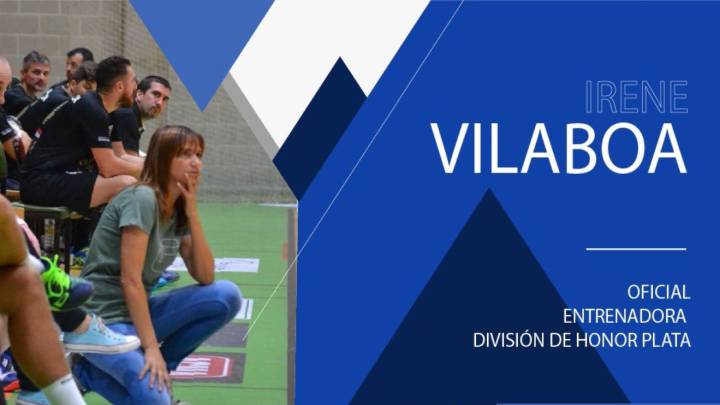 Irene Vilaboa será la primera entrenadora en Plata masculina