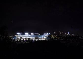 Dodgers: encienden su estadio 8' 46