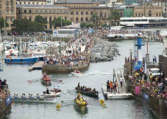 Las 'traineras' se felicitan de la vuelta a los entrenamientos