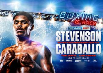 Stevenson - Caraballo: horario, cartelera, TV y cómo ver online