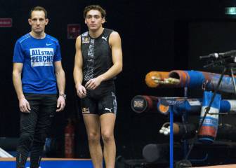El duelo Duplantis-Lavillenie marca la vuelta del atletismo