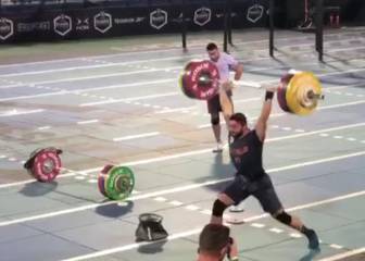 El Nº1 español de crossfit superó la prueba de levantamiento de peso en Dubai