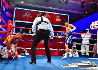 Navarrete noquea con lo justo en la vuelta del boxeo a CDMX