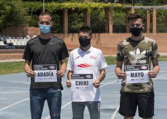 El atletismo vuelve a España en el reto de Abadía, Chiki y Mayo
