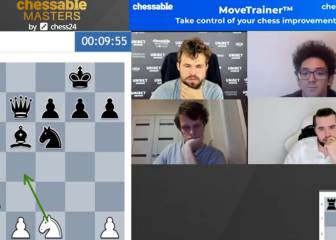 Carlsen y Nepo vapulean a Caruana y Artemiev