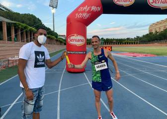 Volvió el atletismo de élite en España con victoria de Abadía
