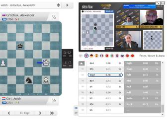 Liren y Giri golpean primero frente a Nakamura y Grischuk