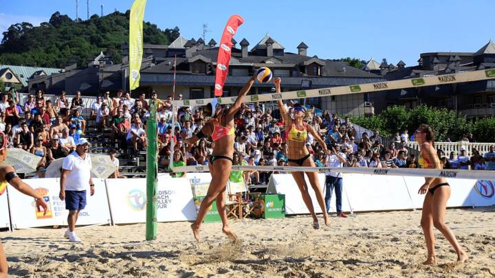 El vóley playa español salvará
la temporada lejos del mar